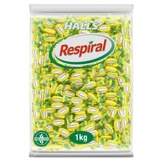 Respiral Halls Limón Mentol