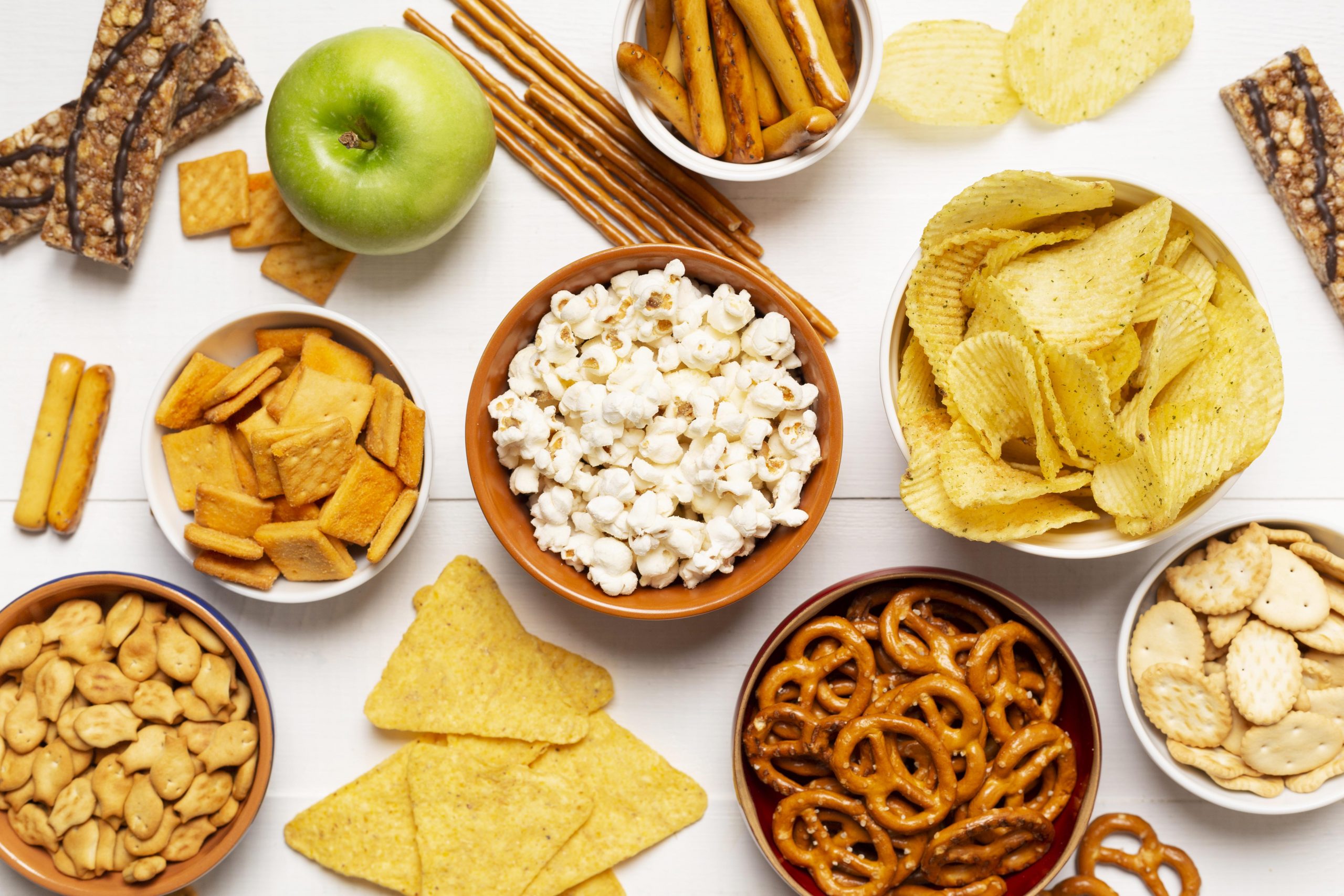 snacks crudos en Almería
